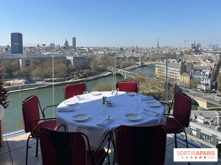 Bonnie : un déjeuner rapide avec une vue sur tout Paris avec leur formule "power lunch" 