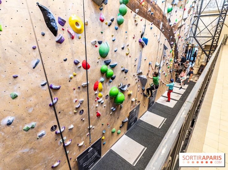 Climbing District Saint-Lazare, la salle d'escalade et espace coworking cachée dans une chapelle -  A7C8036