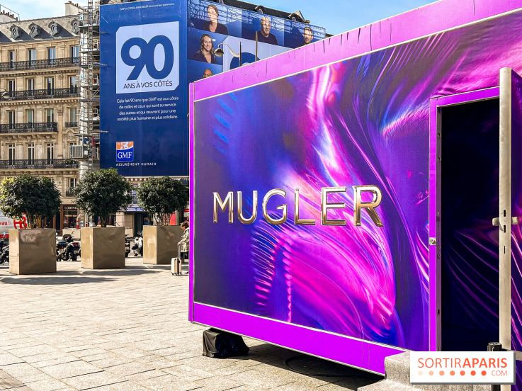 Mugler installe un pop up sensoriel et immersif avec des animations gratuites, à Paris - image00018