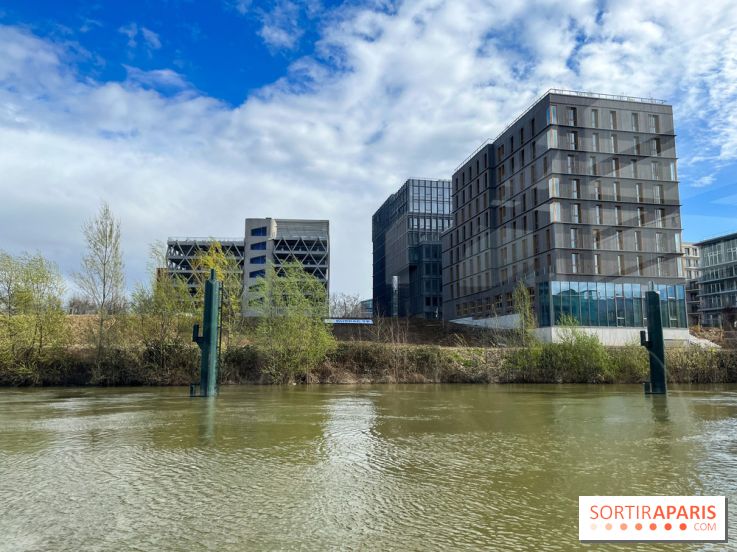 Croisière olympique sur l'île Saint-Denis - village olympique