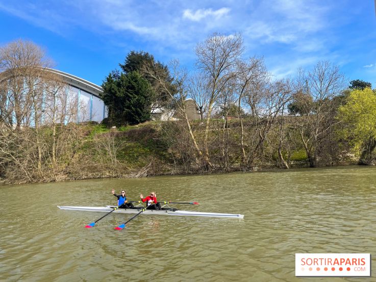 Croisière olympique sur l'île Saint-Denis - aviron Île des Vannes