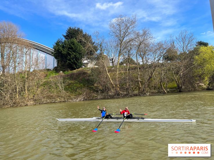 Croisière olympique sur l'île Saint-Denis - aviron Ile des Vannes