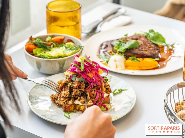 Le Café Mirette, l'excellent resto à la Fondation Pernod, côté Gare Saint-Lazare -  pulled pork