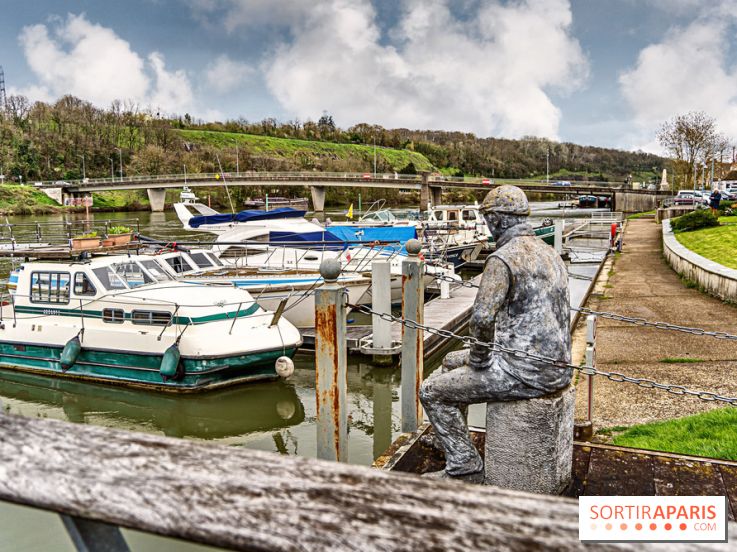 Saint-Mammès, le charmant village de mariniers de Seine-et-Marne - 77 - les photos