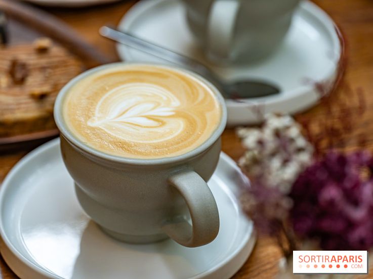 Fu Patisserie et coffee shop Paris 13e -  cafe latte