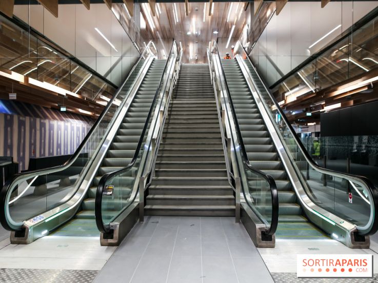 Prolongement de la ligne 14 : nos photos de la gare Saint-Denis-Pleyel