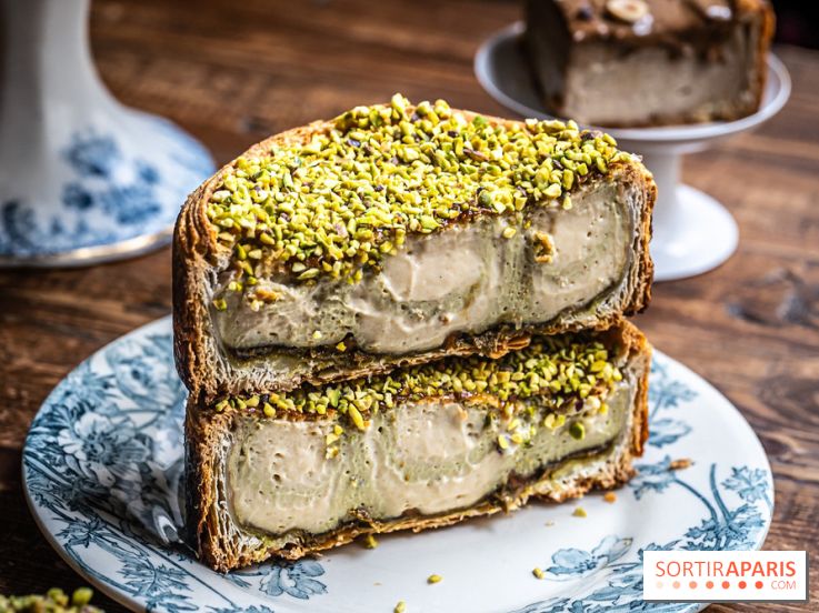 Nèulo Pâtisserie,le Paradis du flan par Pierre Jean Quinonero -  flan pistache