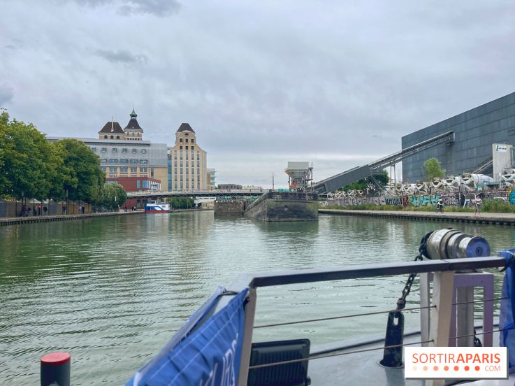 Canal de l'Ourcq - Grands moulins 