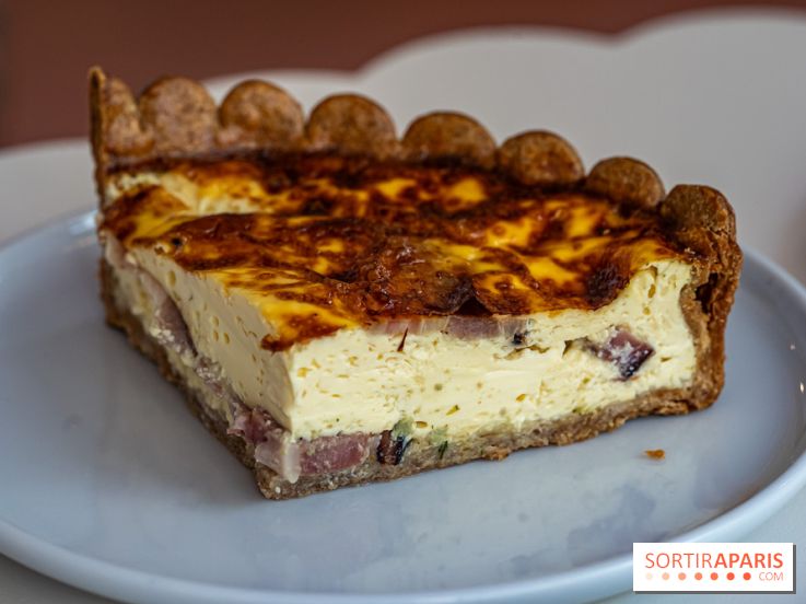 Taårtt, la pâtisserie - salon de thé Paris 15e aux tartes en tous genres - quiche lorraine