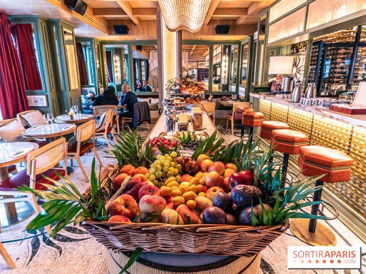 Brunch du Vesper Paris 7e - buffet à volonté et plats à table