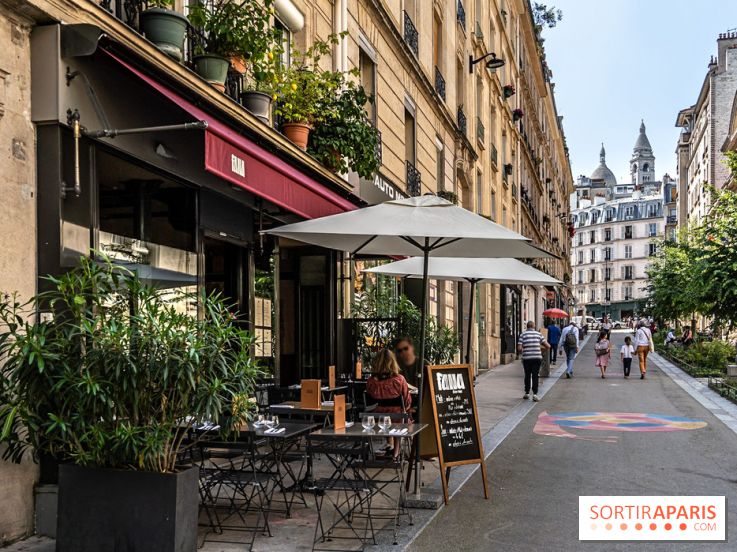 Fana Bistrot, le restaurant bistronomique du 18e avec terrasse et vue Sacré Cœur -  terrasse