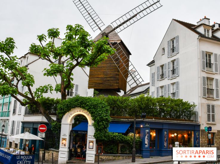 Le Moulin de la Galette, un restaurant emblématique à Montmartre