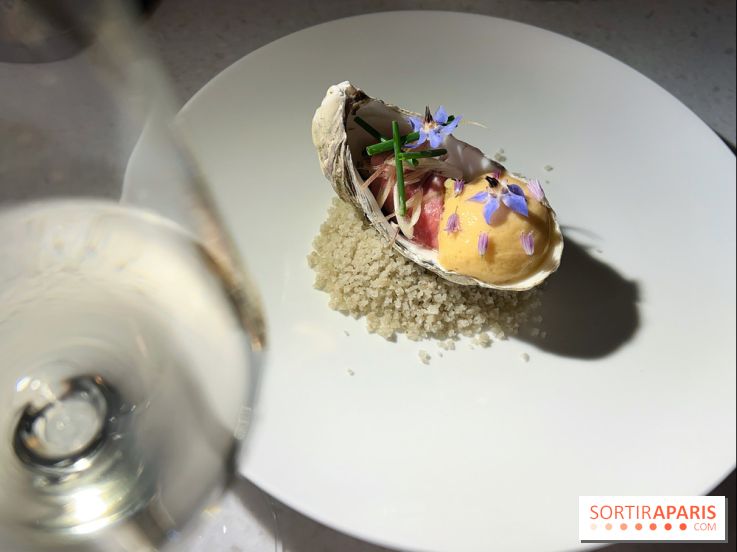 ERH - Huitre poché, wagyu shabu shabu