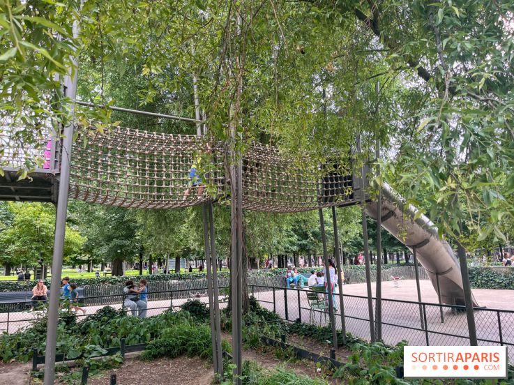 Jardin des Tuileries aires de jeux - nos photos