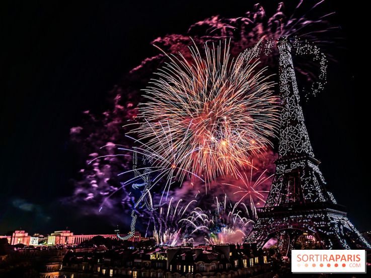 Feu d'artifice du 14 juillet de Paris 2024, les photos 