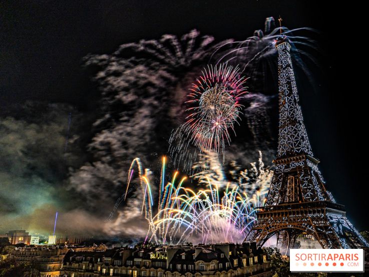 Feu d'artifice du 14 juillet de Paris 2024, les photos 