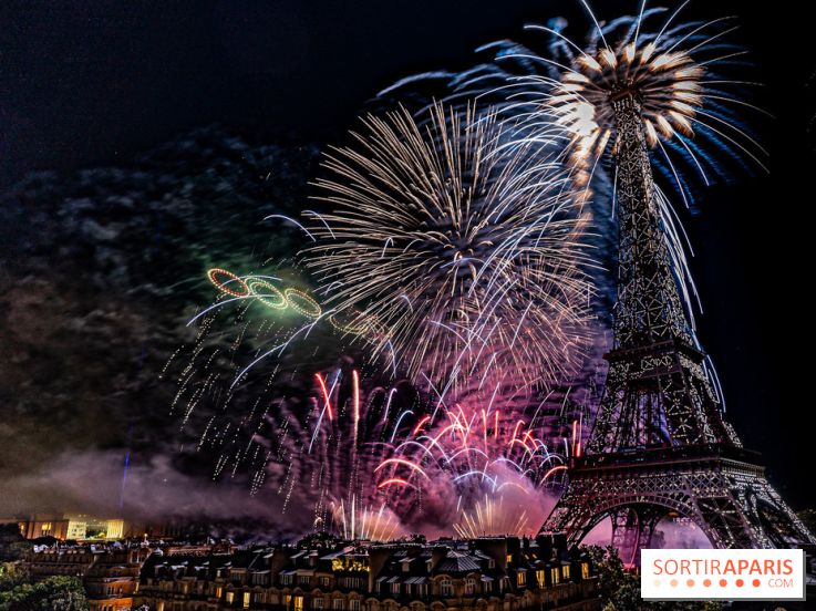 Feu d'artifice du 14 juillet de Paris 2024, les photos 