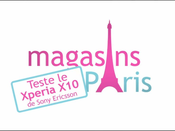 Magasins Paris teste l'Xperia X10 - Episode 2