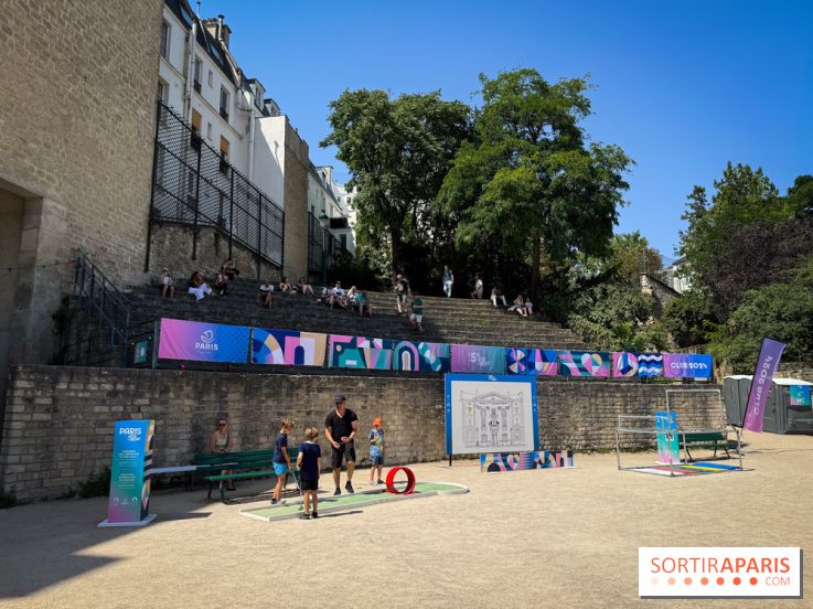 JO Paris 2024 : Fan zone Arènes de Lutèce