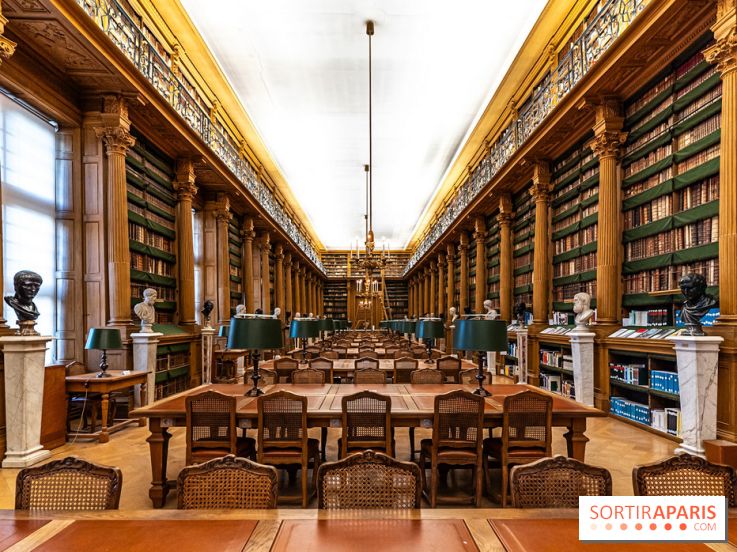 La bibliothèque Mazarine à l'Institut de France - les photos  -  A7C2100 HDR