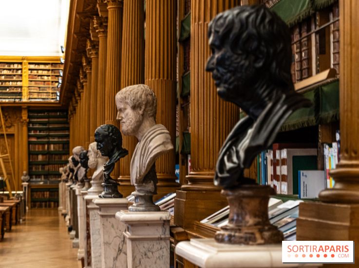 La bibliothèque Mazarine à l'Institut de France - les photos  -  A7C2122 HDR