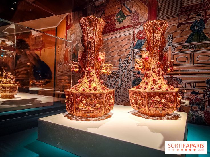L'or des Ming, l'exposition luxueuse du musée Guimet se dévoile  - IMG20240917172818