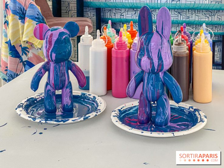 Ateliers de Paint Pouring à la galerie Goldshteyn-Saatort, à deux pas du Louvre - IMG 8440