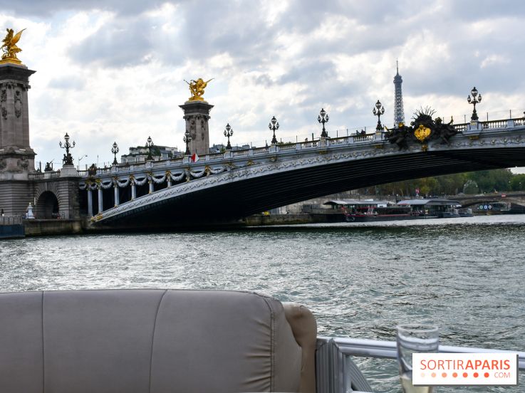 Une croisière privée en amoureux sur la Seine