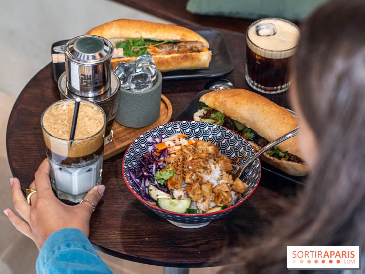 Phin Mi, le coffee shop vietnamien et banh mi Paris 5e -  A7C1775