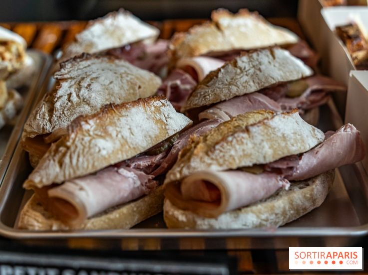 Petite Île Paris, la boulangerie franco-taiwannaise artisanale -  sandwich jambon beurre