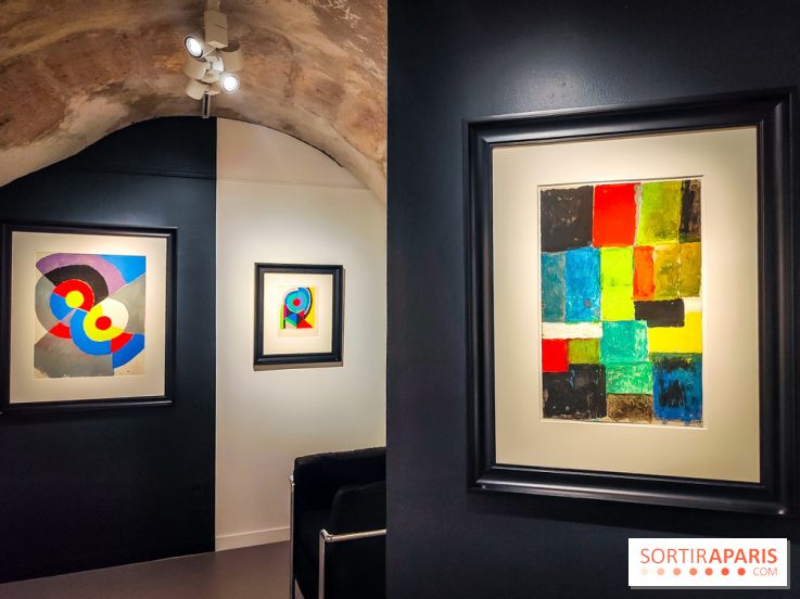 Sonia Delaunay : la double exposition gratuite à la galerie Roger-Viollet et à la galerie Zlotowski - IMG20241002182948