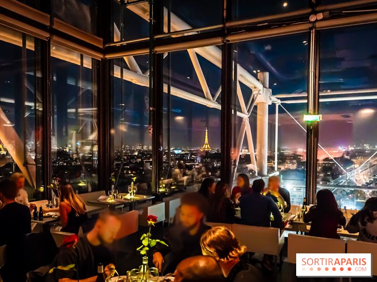 Le Georges, le restaurant-terrasse en rooftop du Centre Pompidou - les photos