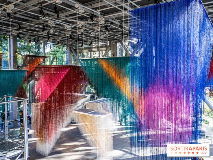 Exposition Olga de Amaral à la Fondation Cartier - les photos  -  A7C5400