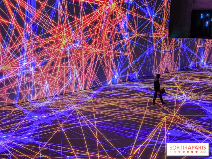 Pixels au Grand Palais Immersif : nos photos de l'exposition qui mêle art numérique et IA