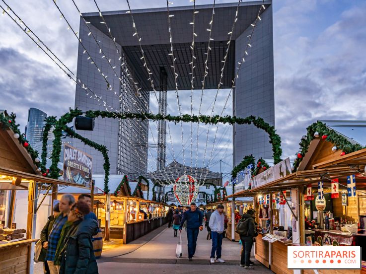 Le Marché de Noël géant de La Défense 2024