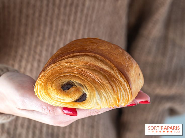 Pleincœur, la boulangerie-pâtisserie de Maxime Frédéric Paris 17e -  pain au chocolat