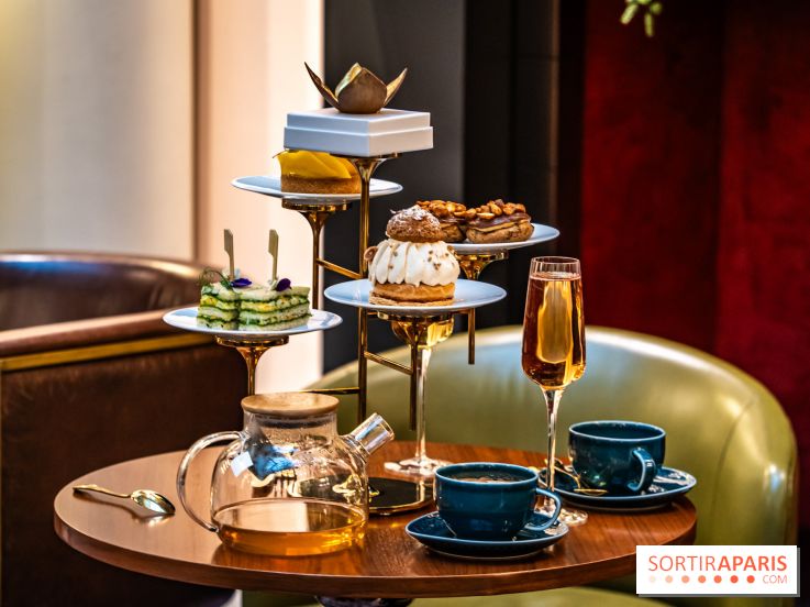 Le tea time de Noël de l'Officine du Louvre par Julien Delhome et Jade Genin 2024