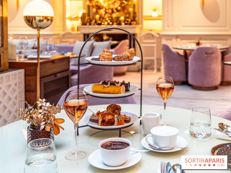 Le tea time de Noël du Scribe Paris 2024, chic et pas cher -  A7C9113