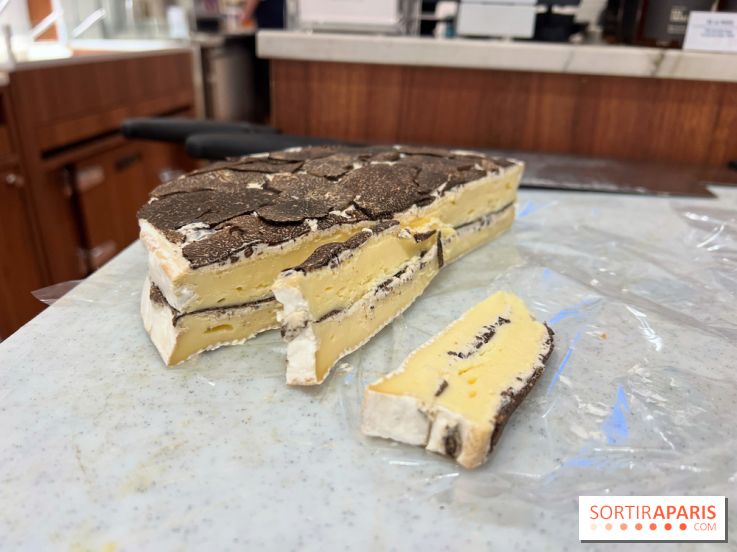 Fromagerie et cave à vin Source - Brie à la truffe