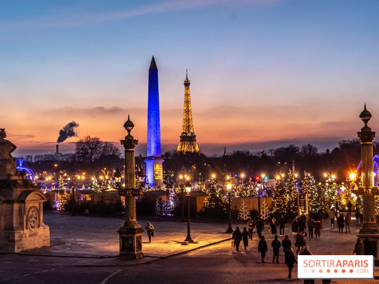 Le Marché de Noël de la Place de la Concorde à Paris -  A7C9403