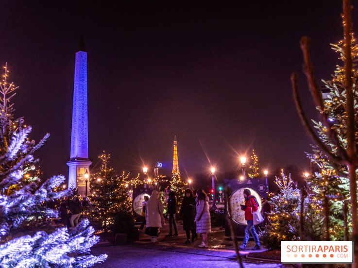 Le Marché de Noël de la Place de la Concorde à Paris