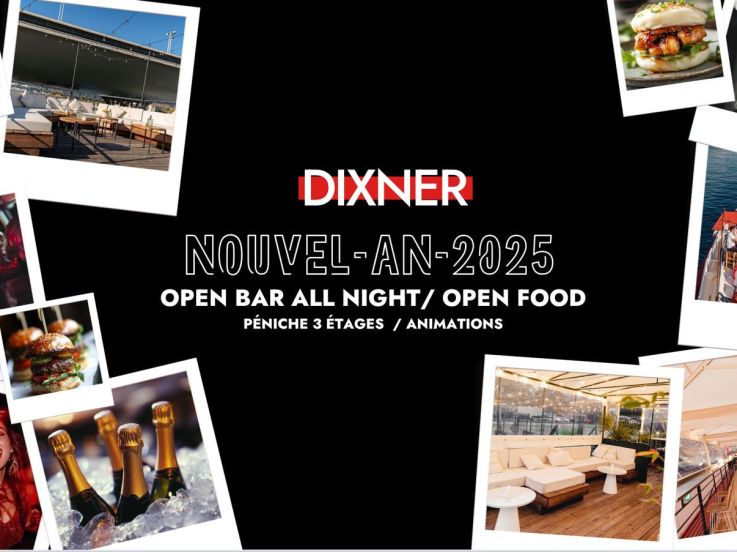 Une soirée du Nouvel An insolite sur une péniche  - Dixner 31122024 1