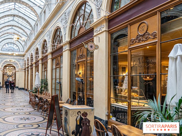 Le Valentin, charmant salon de thé de la Galerie Vivienne