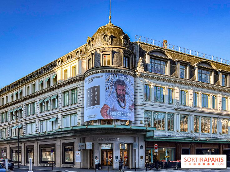 Le La Serpent, l'exposition gratuite, monumentale et immersive d'Ernesto Neto au Bon Marché Rive Gauche - IMG 8193 jpg