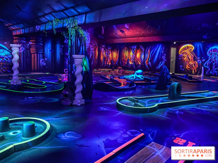 Ocean 12, le mini-golf indoor pour toute la famille à Bercy Village