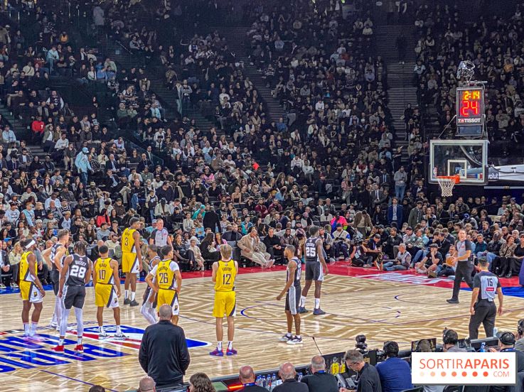 NBA Paris Games - basket spurs pacers accor arena