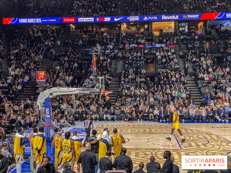 NBA Paris Games - basket spurs pacers accor arena