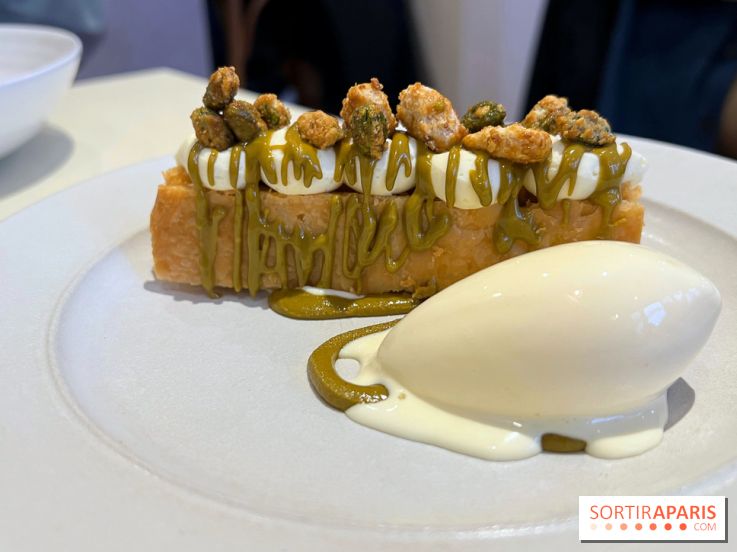 Argile - Millefeuille praliné pistache