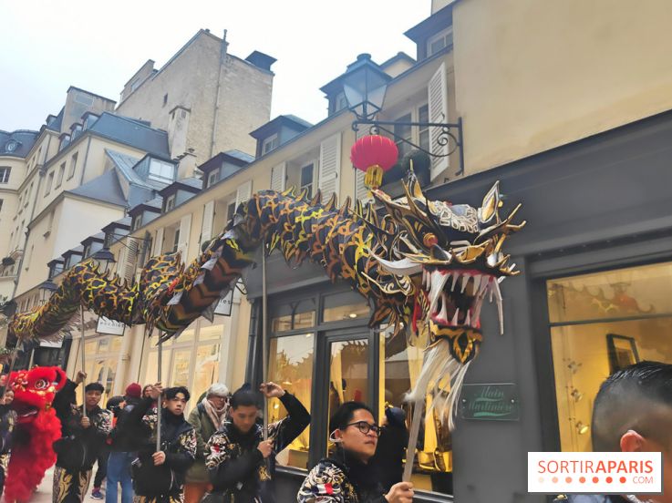 Défilé du Nouvel An Lunaire-Chinois Faubourg Saint-Honoré  - fotor 1738762018278