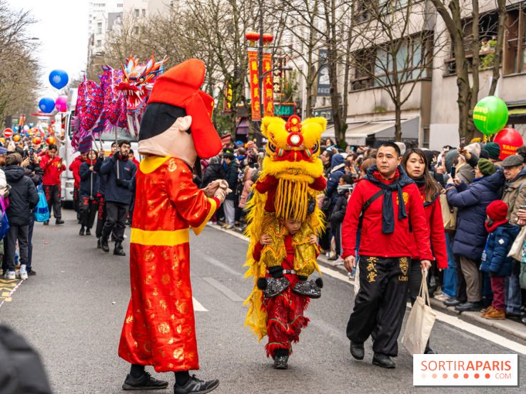 Défilé du Nouvel an Lunaire - Chinois 2025 Paris 13e - les photos